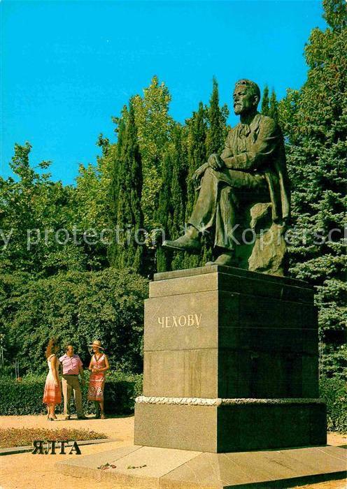 Jalta Yalta Krim Crimea Monument A. P. Chekhov
