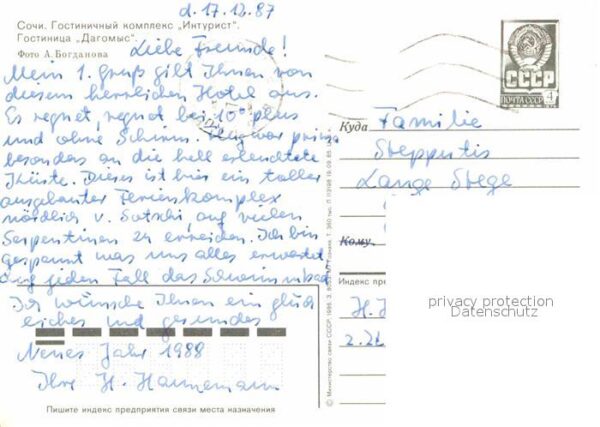 Sotschi Hotel Intourist Dagomys – Bild 2