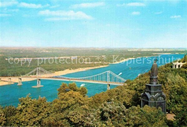 Kiev Kiew Dnipro Volodimirska Hill
