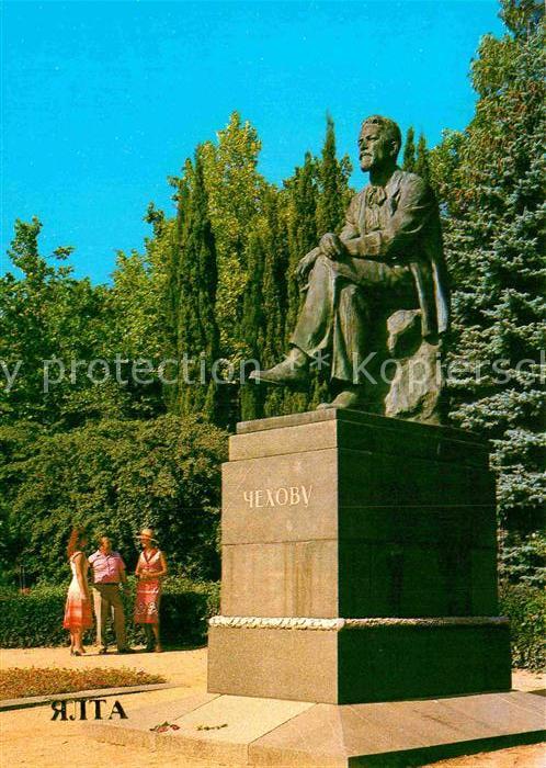 Jalta Yalta Krim Crimea Chekhov Monument
