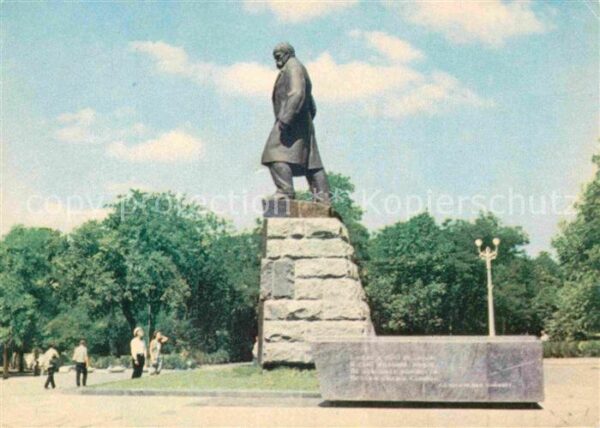 Odessa Ukraine Shevchenko Denkmal