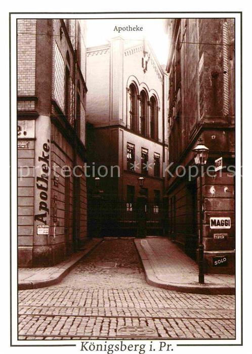 Koenigsberg Ostpreussen Apotheke