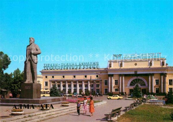 Alma-Ata Almaty Bahnhof