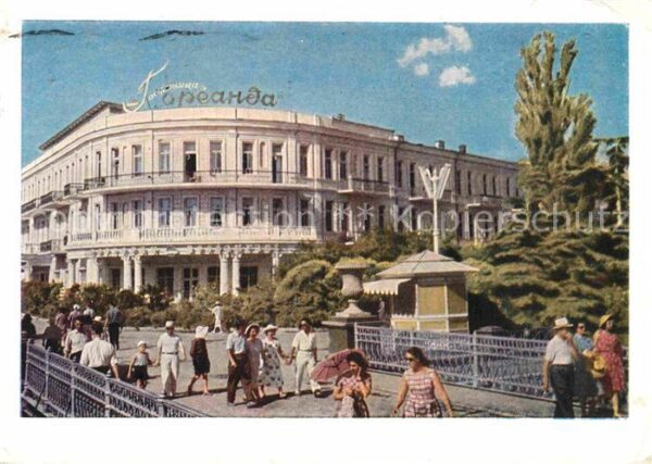 Jalta Yalta Krim Crimea Hotel Oreanda