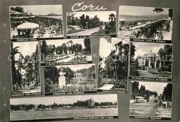 Sotschi Postamt Riviera Strand Sanatorium Kawka