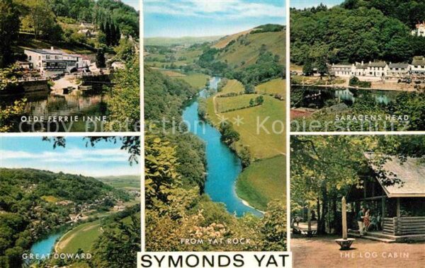 Symonds Yat Olde Ferrie Inne Great Doward Yat Rock