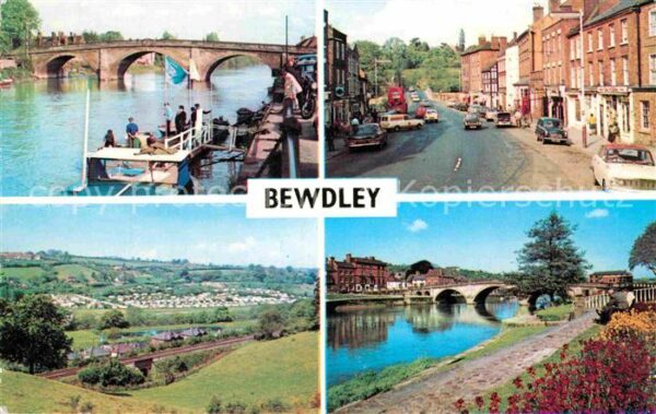 Bewdley Bridge and River Severn Bewdley Caravan
