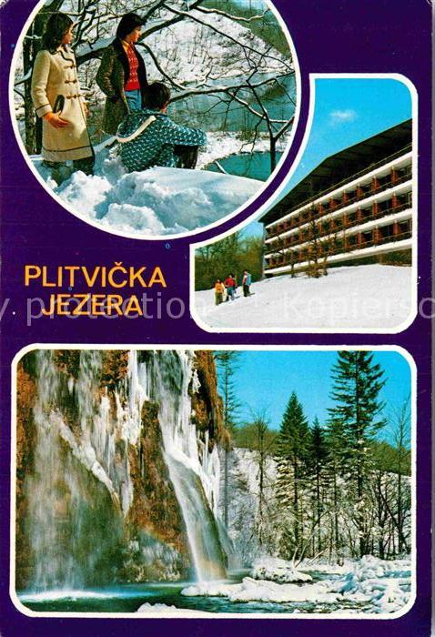 Jezera Kroatien Plitvicka Jezera
