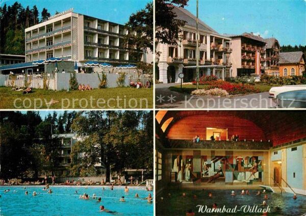 Villach Kaernten Warmbad Thermalbad Freibad Kurhotel