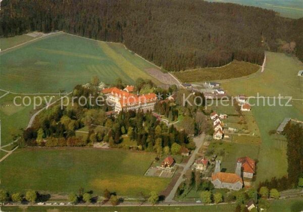 Bad Duerrheim Kuranstalt der Bundesbahn Betriebskrank
