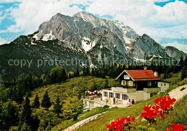 Mittenwald Bayern Ausflugsziel Kranzberg Kranzberghaus We