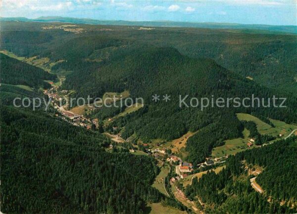 Bad Rippoldsau Schwarzwald Fliegeraufnahme