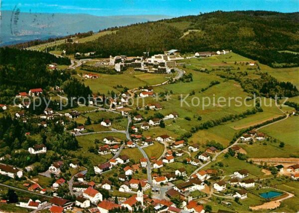 St Englmar Aparthotel Predigtstuhl Fliegeraufnahme