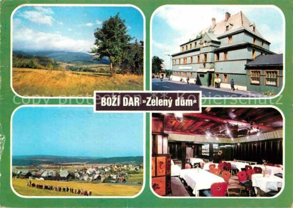 Bozi Dar Gottesgab Hostinec Zeleny dum