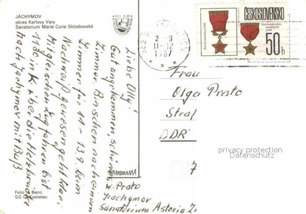 Jachymov Sanatorium Marie Curie Sklodowske – Bild 2
