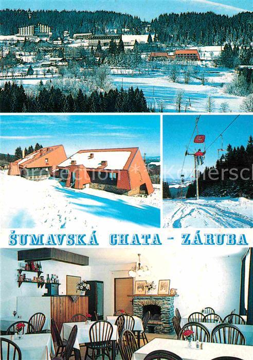 Sumava Czechia Sumavska Chata Zaruba Wintersportplatz