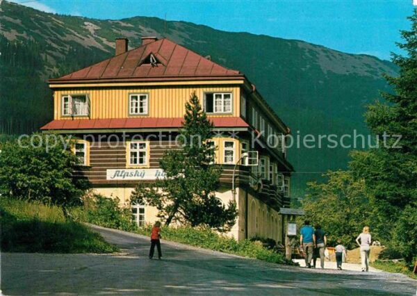 Spindleruv Mlyn Spindlermuehle Alpsky hotel v udoli Sv Petra Berghotel