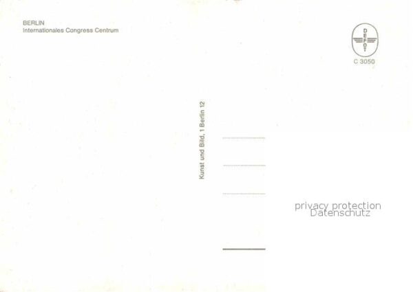 Berlin Internat Congress Centrum – Bild 2