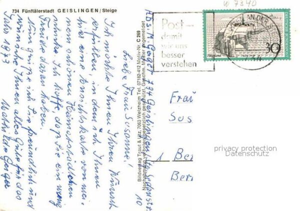 Geislingen Steige Fliegeraufnahme – Bild 2