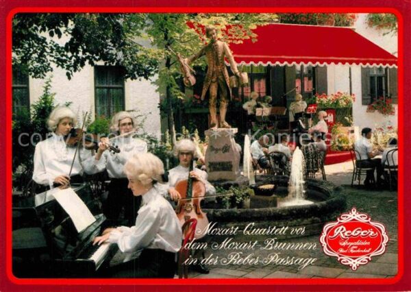 Bad Reichenhall Reber Passage Mozart Quartett am Mozart