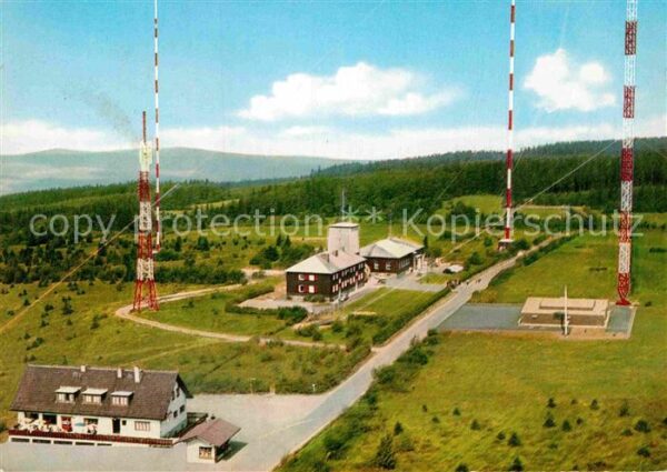 Hessisch Lichtenau Berggasthof Hoher Meissner Fliegeraufna