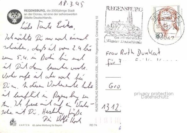 Regensburg Fliegeraufnahme – Bild 2