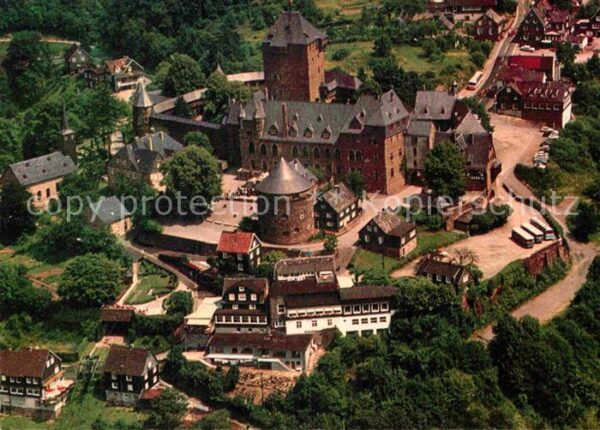 Burg Wupper Fliegeraufnahme
