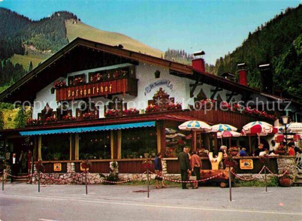 Spitzingsee Postgasthof und See Cafe St Bernhard