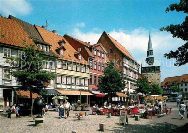 Osterode Harz Fussgängerzone Kornmarkt
