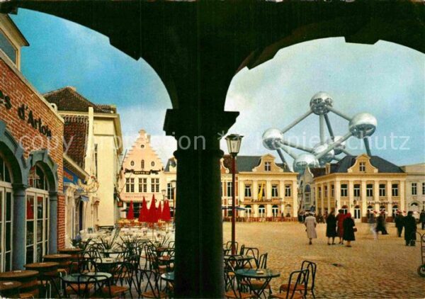 Bruxelles Bruessel Un coin de la Grand Place