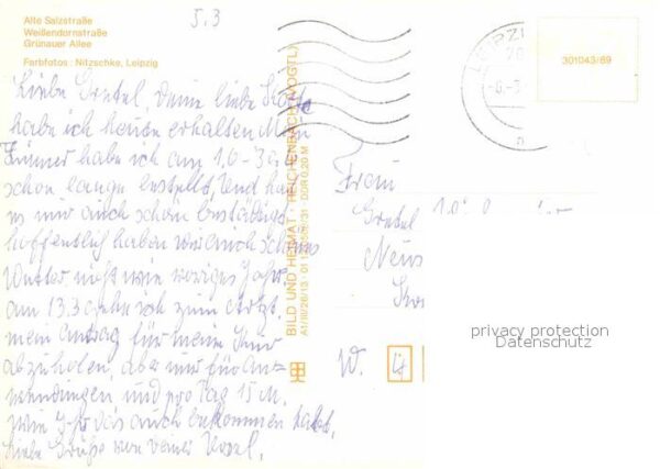 Gruenau Leipzig Alte Salzstrasse Weissendornstrasse Grü – Bild 2