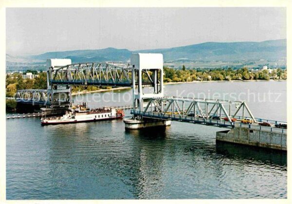 Kelowna Okanagan Lake and Floating Bridge