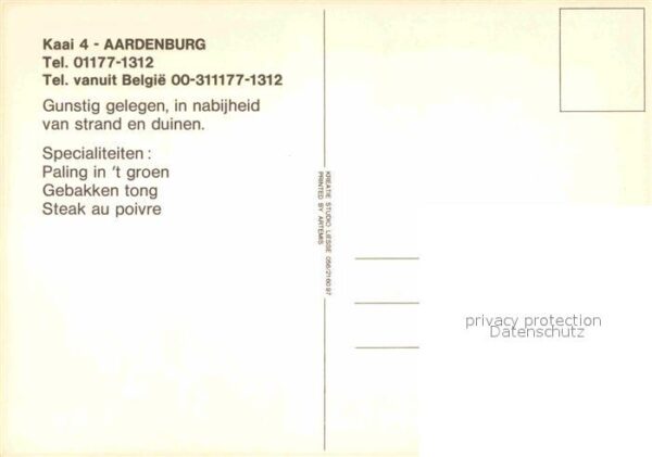 Aardenburg Hotel Cafe Restaurant s Lands Welvaren – Bild 2