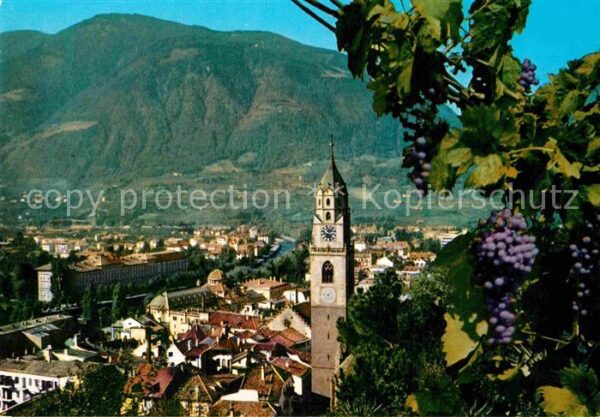 Merano Meran Stadtblick