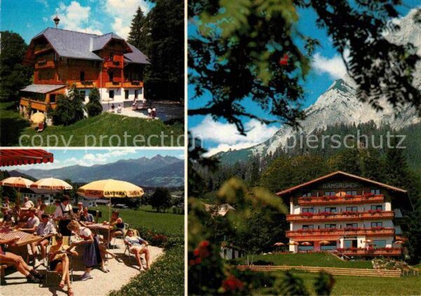 Ramsau Dachstein Steiermark Hotel Restaurant Ramsauhof Terrasse