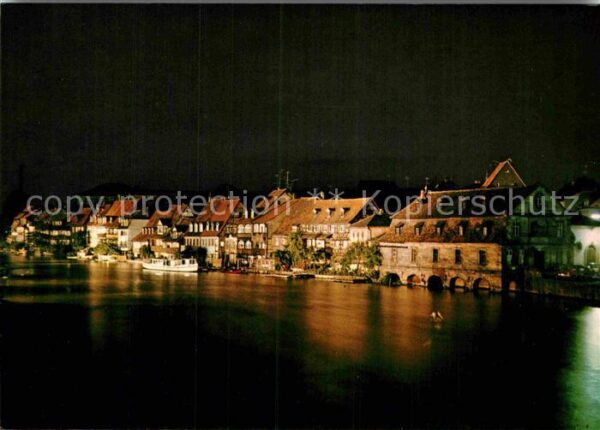 Bamberg Klein Venedig bei Nacht