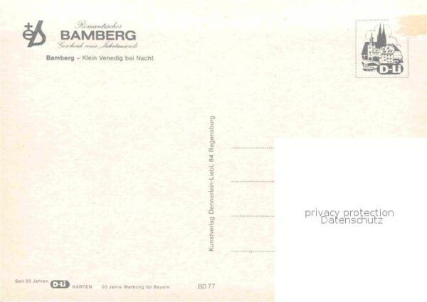 Bamberg Klein Venedig bei Nacht – Bild 2