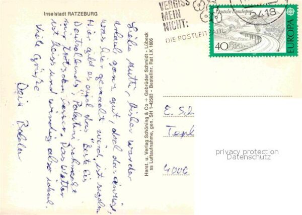 Ratzeburg Inselstadt Fliegeraufnahme – Bild 2