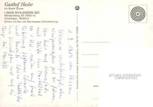 Schlanders Suedtirol Gasthof Hasler Panorama – Bild 2