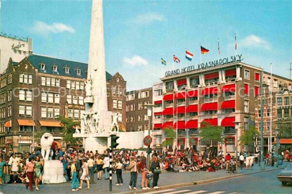 Amsterdam Niederlande Nationaldenkmal