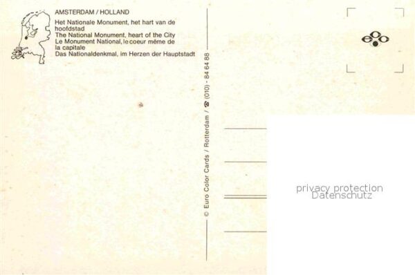 Amsterdam Niederlande Nationaldenkmal – Bild 2