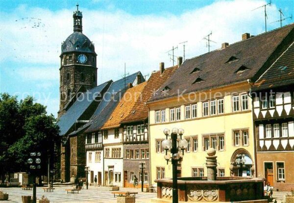 Sangerhausen Suedharz Blick zur Jakobikirche