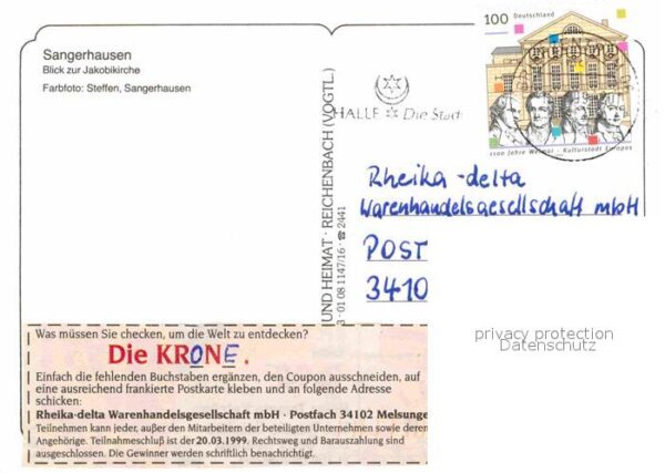 Sangerhausen Suedharz Blick zur Jakobikirche – Bild 2