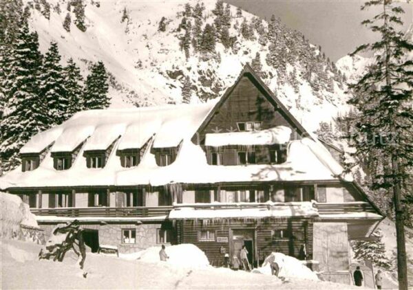 Hohe Tatra Bergbaude Kapitän Moravka