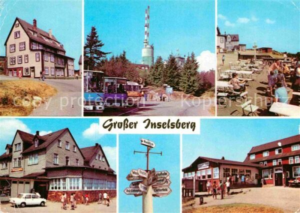 Grosser Inselsberg Jugendherberge Theo Neubauer Berggastho