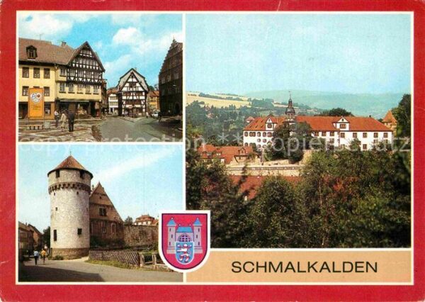 Schmalkalden Altmarkt Pulverturm Schloss Wilhelmsbur