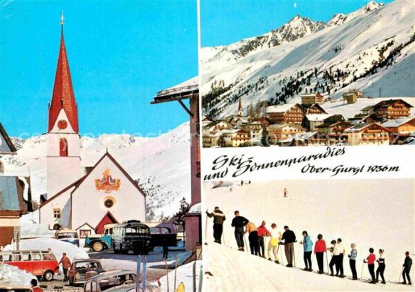 Obergurgl Soelden Tirol Schi und Sonnenparadies Hochgurgl Ortsa