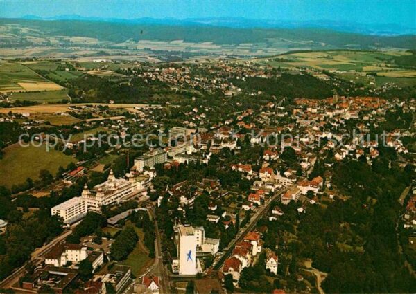 Bad Wildungen Fliegeraufnahme