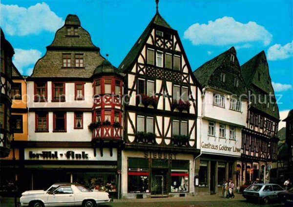 Limburg Lahn Kornmarkt Fachwerkhäuser
