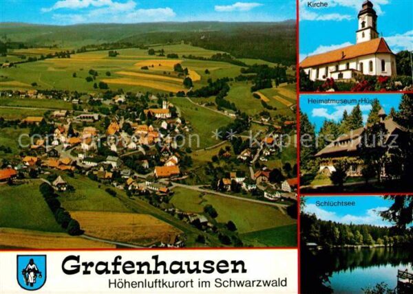 Grafenhausen Schwarzwald Kirche Heimatmuseum Hüsle Schlüchtsee L